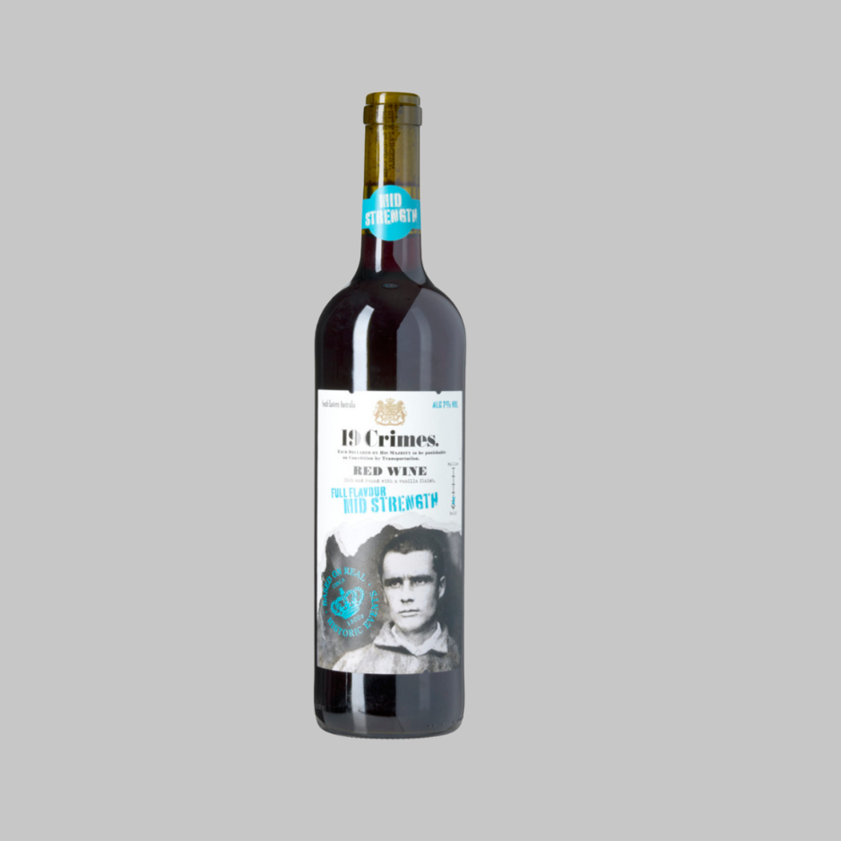 19 Crimes Mid-Strength Red Blend