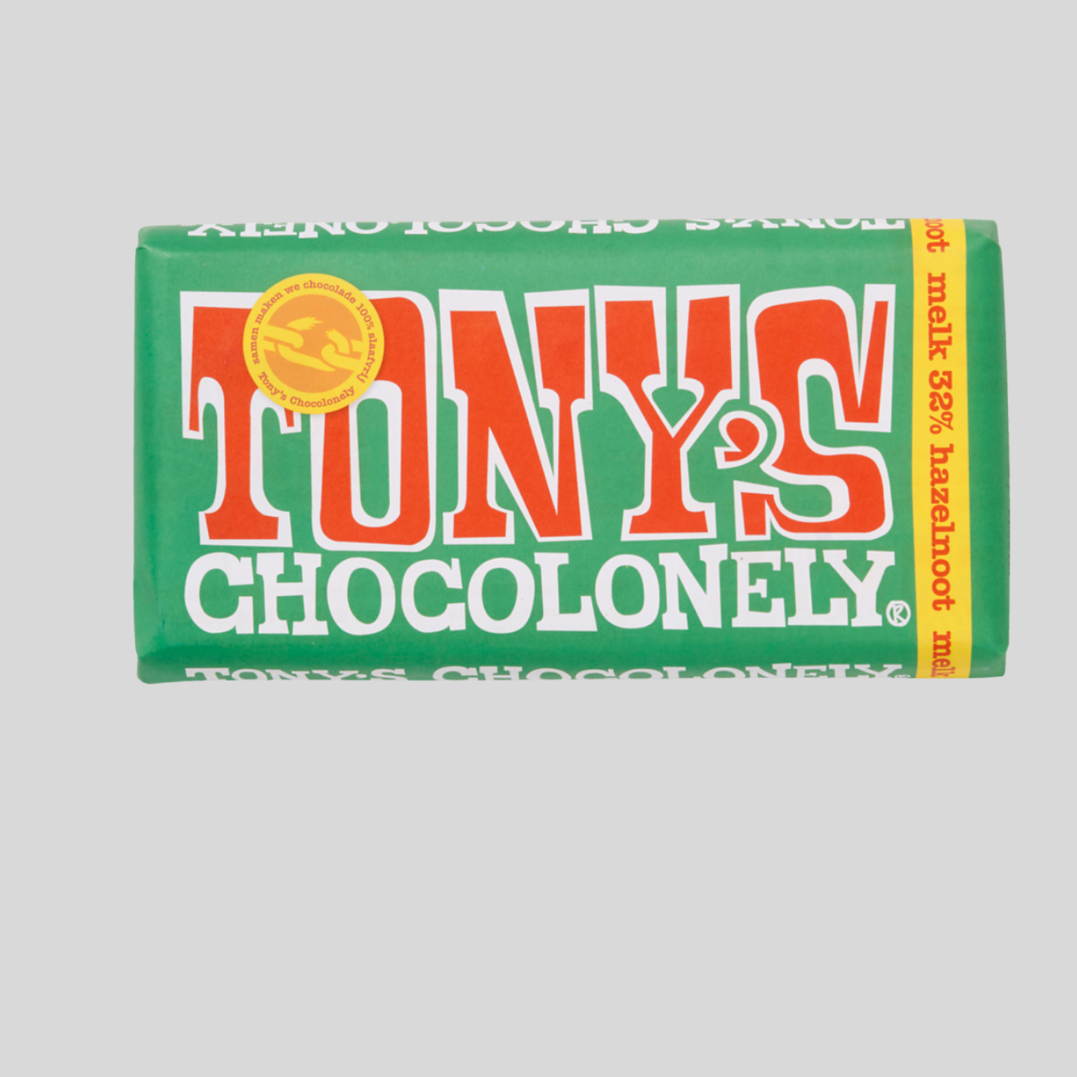 Tony's Chocolonely Vollmilchschokolade 32% Haselnuss 180g