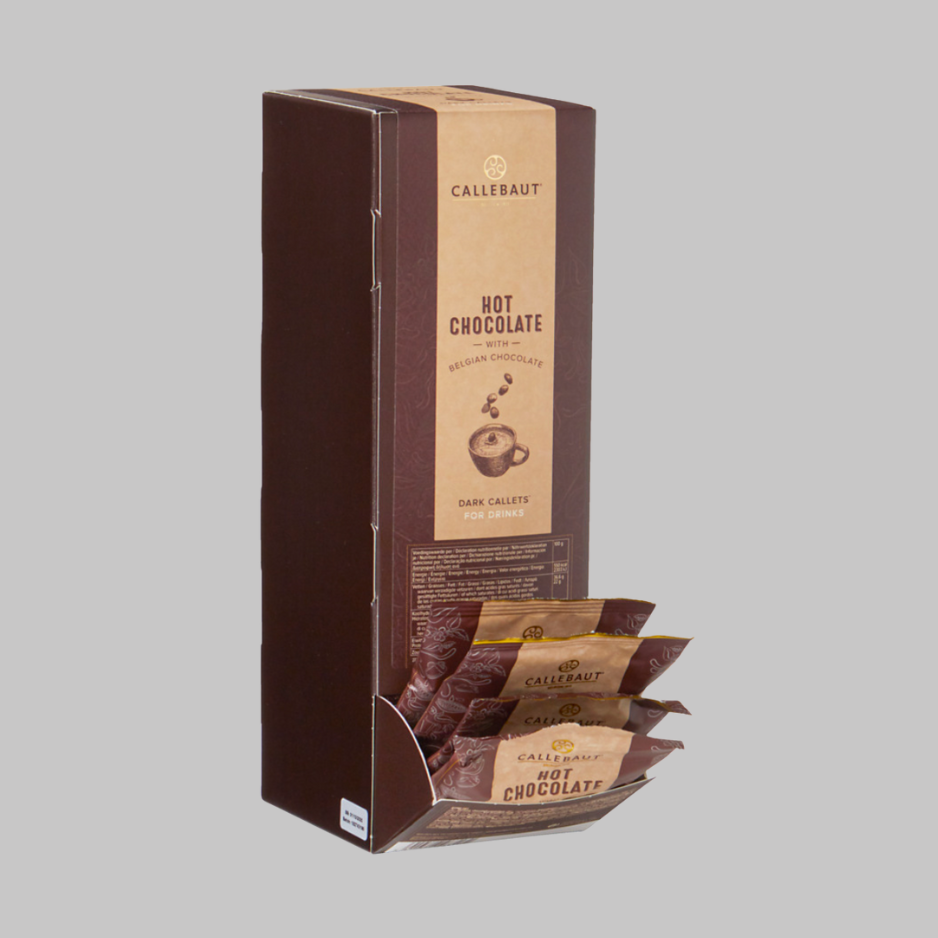 Callebaut Heiße Schokolade Callets Pure · 25 × 35 g