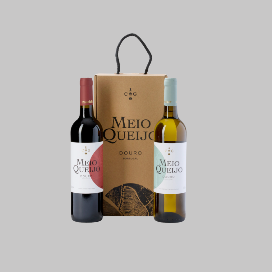 Churchills Meio Queijo Giftpack 2x75cl