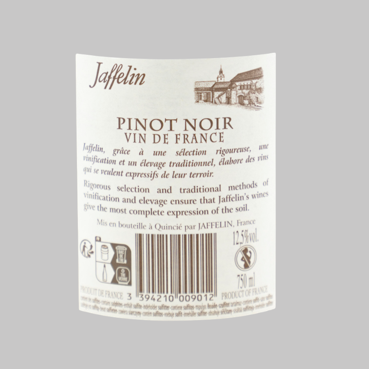 Jaffelin Pinot Noir Eleganz aus Frankreich