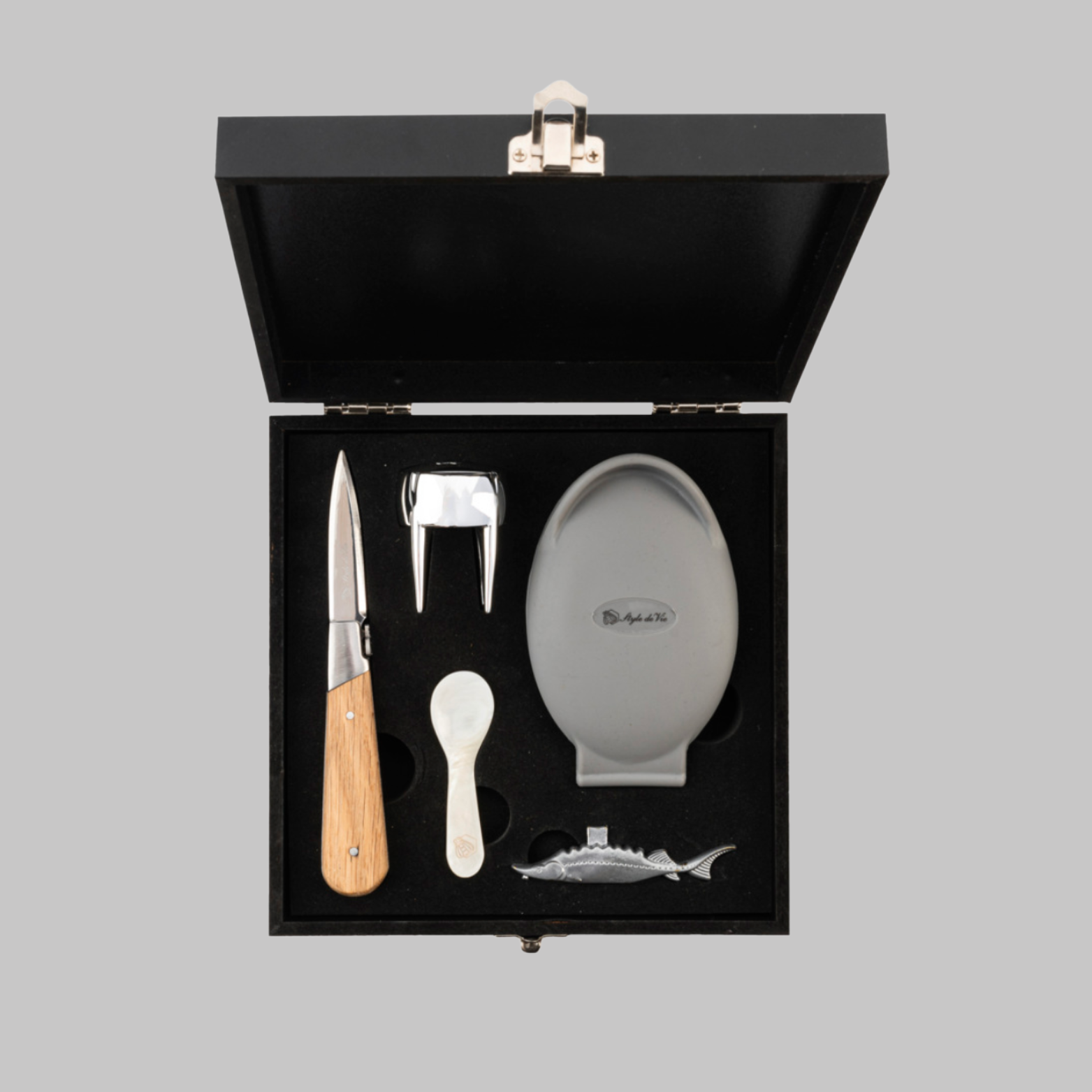 Austernmesser Geschenkset Laguiole Style de Vie Luxury Line The Exclusive Edition