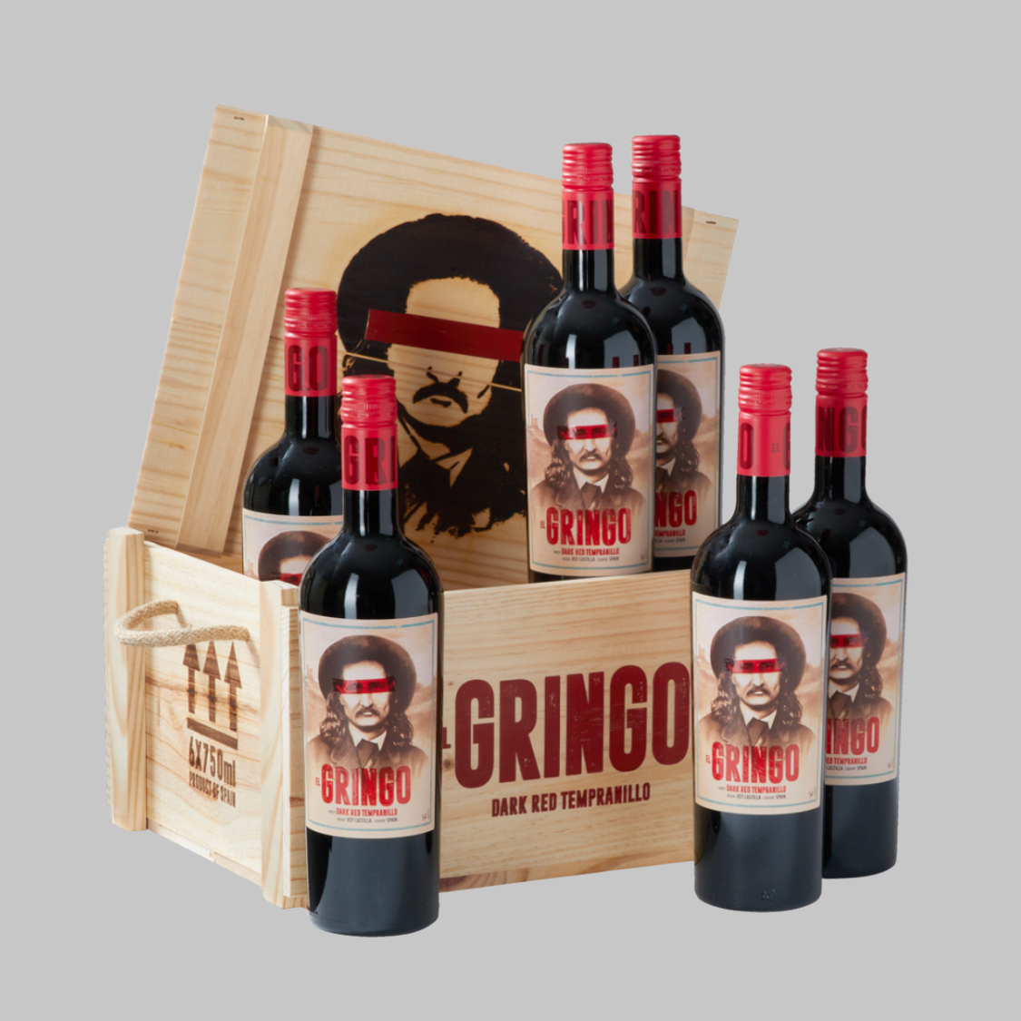 El Gringo Dark Red Tempranillo