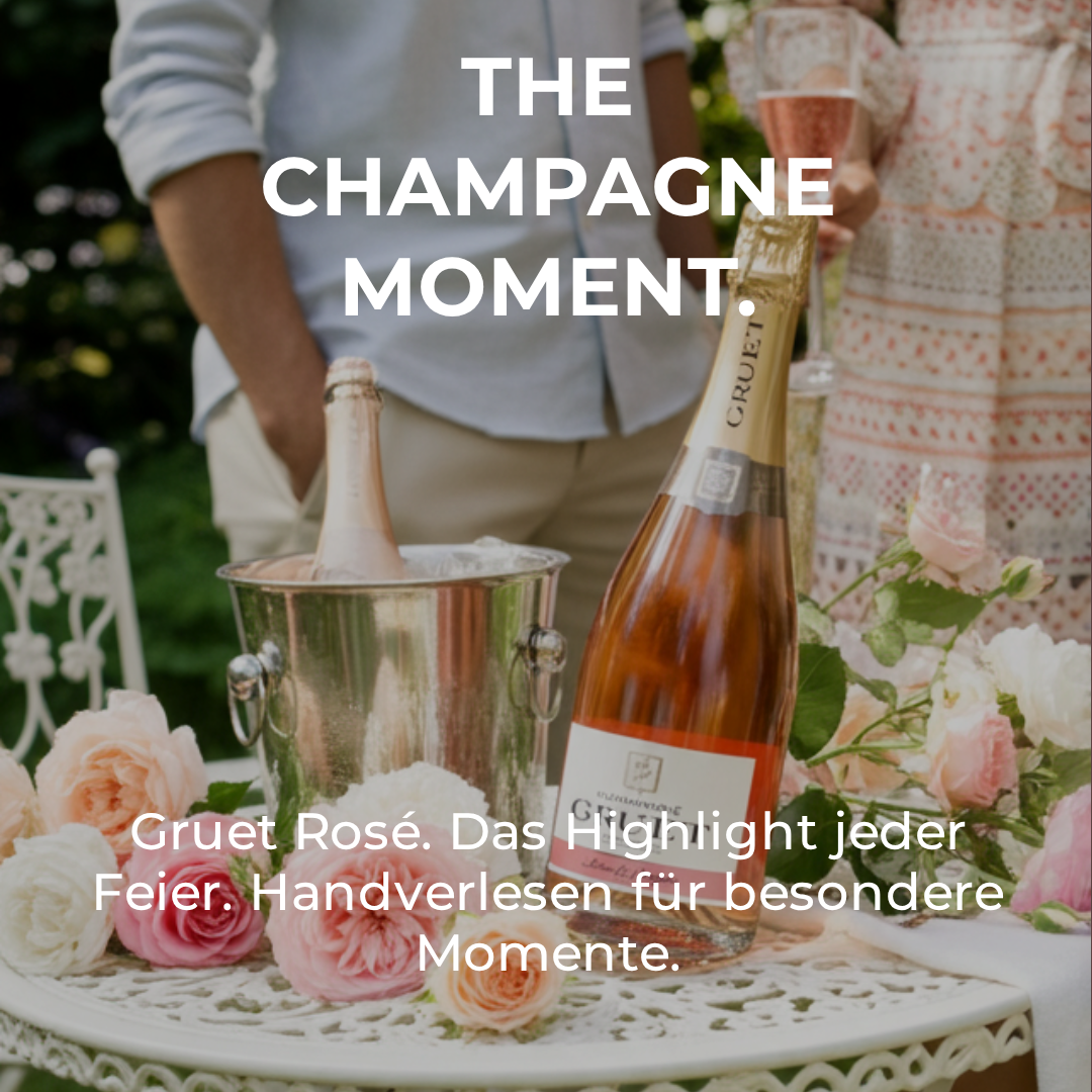 Champagne Gruet Rosé de Saignée Brut
