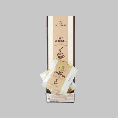 CALLEBAUT HOT CHOCOLATE WHITE 25 × 35 g