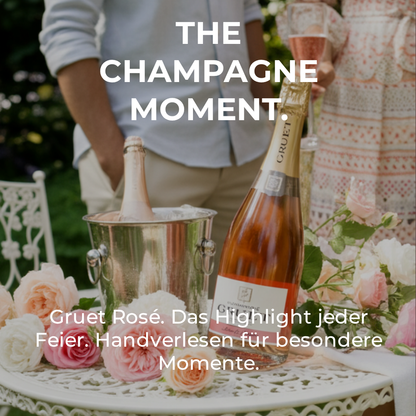 Champagne Gruet Rosé de Saignée Brut
